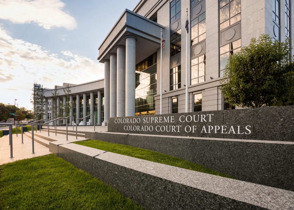 Colorado Supreme Court of Appeals